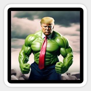 The Big Green ‘MAGA’ Rage Machine, Donny 45 Sticker